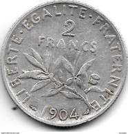 *france 2 Francs 1904 Km 845.1 - 2 Francs