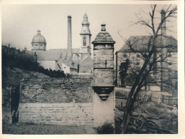 GENT  WACHTTOREN BIJ DE SCHELDE   TER PLATEN   ( DE PEPERBUS )    FOTO  24 X 18 CM - Oudenaarde