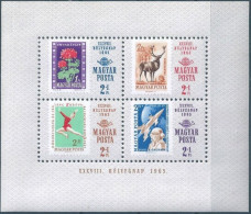 C5137d Hungary Philately Stamps Day Flower Game Deer Sport Space Gagarin S/S MNH - Animalez De Caza