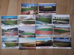 Grèce Lot 14 Cartes De Stade - Calcio