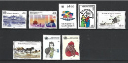 Année 1985  Complété  Nations Unies Vienne Neuf **  N 47/54 - Ungebraucht