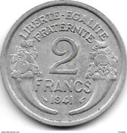 *france 2 Francs 1941 Km 886a.1  Xf+ - 2 Francs