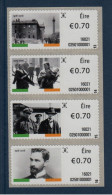 EIRE Ireland Irlande, **, Yv D 73, 74, 75, 76, Mi ATM 73 à 76, SG M 69, 70, 71, 72, Insurrection De Pâques 1916, - Viñetas De Franqueo (Frama)