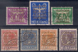 Netherlands 1934, NVPH Dienstzegels Nr 9-15, Used - Servizio