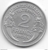 *france 2 Francs 1959 Km 886a.1  Xf + !! - 2 Francs