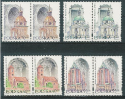 Poland Stamps MNH ZC.3425-28 2po: Architectural Styles (2h) - Ungebraucht