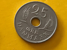 Münze Münzen Umlaufmünze Dänemark 25 Öre 1968 - Danemark