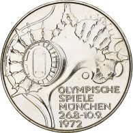 Monnaie, République Fédérale Allemande, 10 Mark, 1972, Munich, BE, SPL - Conmemorativas