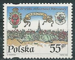 Poland Stamps MNH ZC.3433: 4th Centuries Of The Capital - Ungebraucht