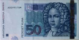 CROATIA - 50 Kuna - 2002 - UNC - Croatia