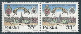 Poland Stamps MNH ZC.3433 2po: 4th Centuries Of The Capital (2h) - Ungebraucht