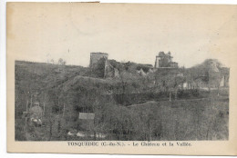 L180A1013 - Tonquédec - Le Château Et La Vallée - Tonquédec