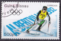 (Guinea Bissau 1989) Olympische Winterspiele - Albertville, Frankreich O/used (A3-57) - Winter 1992: Albertville