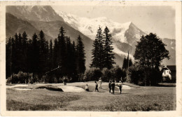 PC GOLF, SPORT, LES PRAZ, LE GOLF, Vintage REAL PHOTO Postcard (b51252) - Golf