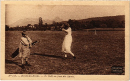 PC GOLF, SPORT, EVIAN LES BAINS, LE GOLF AU PARC, Vintage Postcard (b51244) - Golf