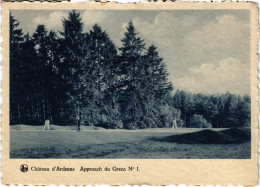 PC GOLF, SPORT, ACHATEAU D'ARDENNE, APPROACH DU GREEN, Vintage Postcard (b51241) - Golf