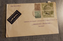 INDIA AIRMAIL COVER CIRCULED SEND TO GERMANY - Luchtpost
