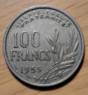 Frankrijk 100 Francs 1955 (B) KM# 919.2 - 100 Francs