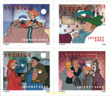 114328 MNH SUECIA 2002 NAVIDAD - Neufs