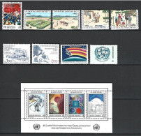 Année 1986  Complété  Nations Unies Vienne Neuf **  N 55/67 - Ungebraucht