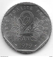 *france 2 Francs 1979  Km 942.1   Unc - 2 Francs