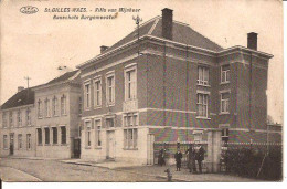 ST-GILLES WAES VILLA VAN DHR BUSSCHOTS Burgemeester Feldpost 1421 D1 Uitg V.P.FF.. - Sint-Gillis-Waas