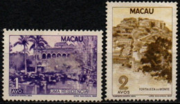 MACAO 1948-51 SANS GOMME - Unused Stamps