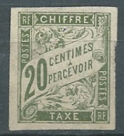 Colonies Françaises  - Yvert N°  21 (*)  Neuf Sans Gomme   AX 15745 - Postage Due