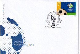 Ukraine 2006 Cover: Football Fussball Soccer Calcio; FIFA World Cup Germany - 2006 – Allemagne
