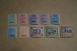 10 Timbres NEUF Avec Surcharge Eupen Et Malmedy,sans Charnière - Unused Stamps