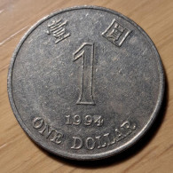 Hong Kong 1 Dollar 1994 KM# 69a - Hong Kong