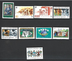 Timbre 1987 Nations Unies Vienne Neuf **  N 68/78  Sauf Manque Les N 77/78 - Ungebraucht