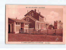 ST GERVAIS D'AUVERGNE : La Gare - Très Bon état - Saint Gervais D'Auvergne