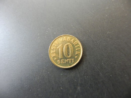 Estonia 10 Senti 1998 - Estonie