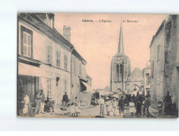 CHEROY : L'Eglise, Le Marché - état - Cheroy