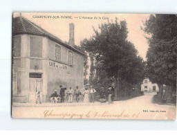 CHAMPIGNY : L'Avenue De La Gare - état - Champigny