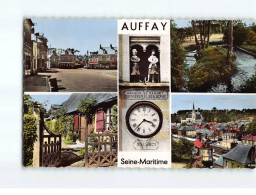 AUFFAY : Carte Souvenir, Divers Lieux - Très Bon état - Auffay