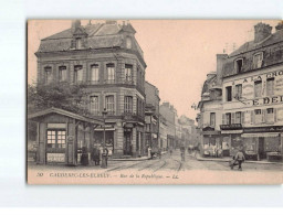 CAUDEBEC LES ELBEUF : Rue De La République - Très Bon état - Caudebec-lès-Elbeuf