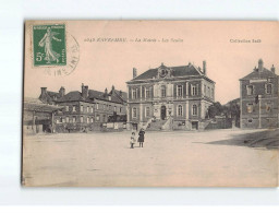 ENVERMEU : La Mairie, Les Ecoles - état - Envermeu