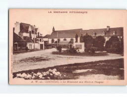 LOUDEAC : Le Monument Aux Morts Et L'Hospice - Très Bon état - Loudéac