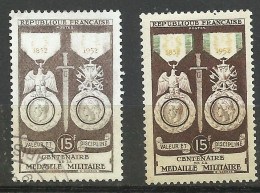 France  N° 927 Médaille Militaire   Brun   Oblitéré B/TB    Le  Timbre Type Sur Les Scans Pour Comparer Soldé ! ! ! - Used Stamps