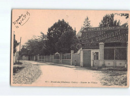 PONT DE CHERUY : Entrée De L'Usine - état - Pont-de-Chéruy