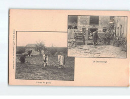 ROYBON : Abbaye De Chambarand, Travail Au Jardin, Le Charronnage - Très Bon état - Roybon