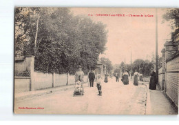 JONCHERY SUR VESLE : L'Avenue De La Gare - Très Bon état - Jonchery-sur-Vesle