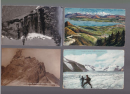 Un Lot De 40 Cartes Postales  Circulées Et Non Circulées   Suisse Différentes Vues - Collezioni E Lotti