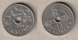 00313) Norwegen, 1 Krone 1999 - Norvège