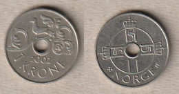 00311) Norwegen, 1 Krone 2002 - Norvège