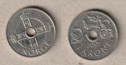 00310) Norwegen, 1 Krone 2007 - Norway