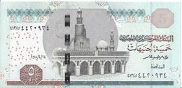 EGYPTE - 5 Pounds 2018 UNC - Egypt