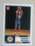 ST 49 - NBA Basketball 2022-23, Sticker, Autocollant, PANINI, No 199 Bennedict Mathurin Indiana Pacers - 2000-Nu